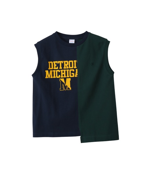 Champion（チャンピオン）の「【Champion/チャンピオン】レディース スリーブレスシャツ（タンクトップ・レディース・ネイビー/ホワイト/ブラック系その他・MEDIUM/LARGE）」の3枚目の写真