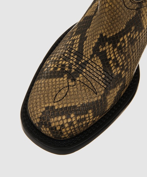 DRIES VAN NOTEN(ドリスヴァンノッテン)の「Cowboy boots(ブーツ・メンズ・ブラック・40/41/42/43)」の6枚目の写真