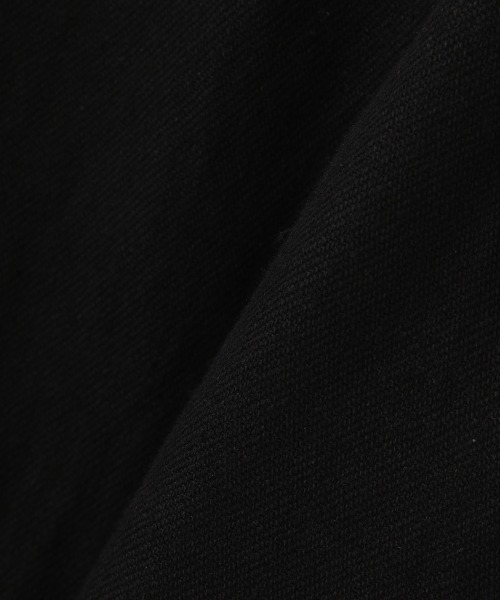 MHL.(エムエイチエル)の「WORN LINEN COTTON DRILL(テーラードジャケット・レディース・ホワイト/ブラック・1/2)」の5枚目の写真