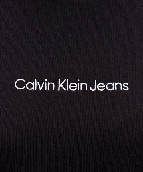 Calvin Klein(カルバン・クライン)の「インスティテューショナル ロング Tシャツ ワンピース(ワンピース・レディース・ブラック・S/M/L/XS)」の10枚目の写真