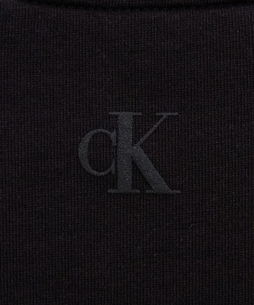 Calvin Klein(カルバン・クライン)の「インスティテューショナル ロング Tシャツ ワンピース(ワンピース・レディース・ブラック・S/M/L/XS)」の11枚目の写真