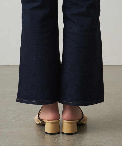 GRISE(グリーズ)の「GRISE 4cmスクエアラインイリメッシュミュール(その他シューズ・レディース・ベージュ/ブラック×ブラック・LARGE/MEDIUM/X-LARGE/SMALL)」の19枚目の写真