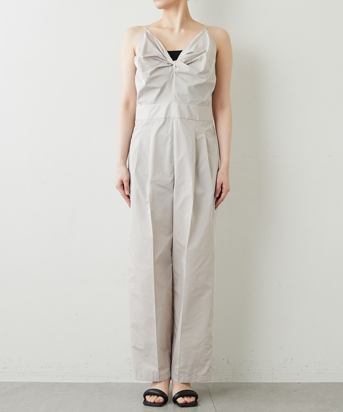 GALLARDAGALANTE（ガリャルダガランテ）の「クロスキャミオールインワン（つなぎ/オールインワン・レディース・ブラック/ベージュ・0/1）」の14枚目の写真