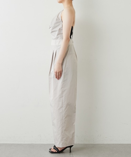 GALLARDAGALANTE（ガリャルダガランテ）の「クロスキャミオールインワン（つなぎ/オールインワン・レディース・ブラック/ベージュ・0/1）」の15枚目の写真