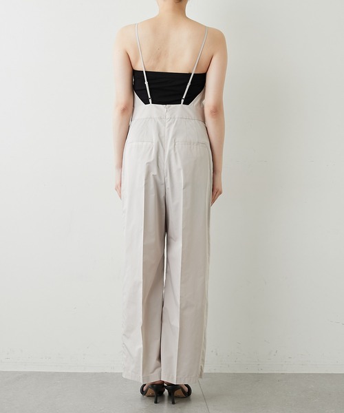 GALLARDAGALANTE（ガリャルダガランテ）の「クロスキャミオールインワン（つなぎ/オールインワン・レディース・ブラック/ベージュ・0/1）」の16枚目の写真