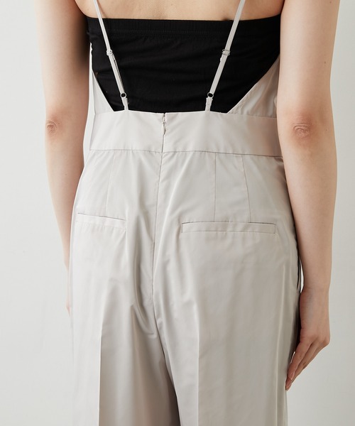 GALLARDAGALANTE（ガリャルダガランテ）の「クロスキャミオールインワン（つなぎ/オールインワン・レディース・ブラック/ベージュ・0/1）」の19枚目の写真