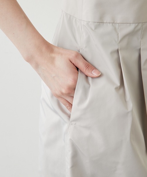 GALLARDAGALANTE（ガリャルダガランテ）の「クロスキャミオールインワン（つなぎ/オールインワン・レディース・ブラック/ベージュ・0/1）」の18枚目の写真