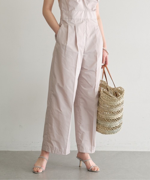 GALLARDAGALANTE（ガリャルダガランテ）の「クロスキャミオールインワン（つなぎ/オールインワン・レディース・ブラック/ベージュ・0/1）」の7枚目の写真