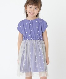 hakkakids ハッカキッズ 両耳柄さくらプリントワンピース 両耳柄さくらプリントワンピース（ワンピース）｜hakka kids（ハッカ