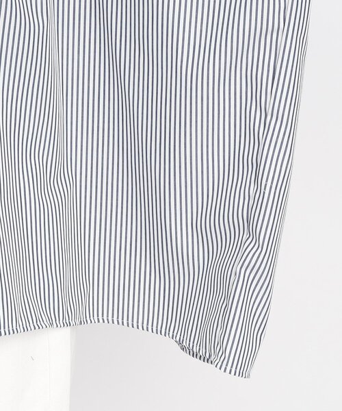 SHOO・LA・RUE（シューラルー）の「◆【こなれシルエットで体型カバー】ドルマンポンチョブラウス（シャツ/ブラウス・レディース・ホワイト系/ネイビー系2・00）」の22枚目の写真