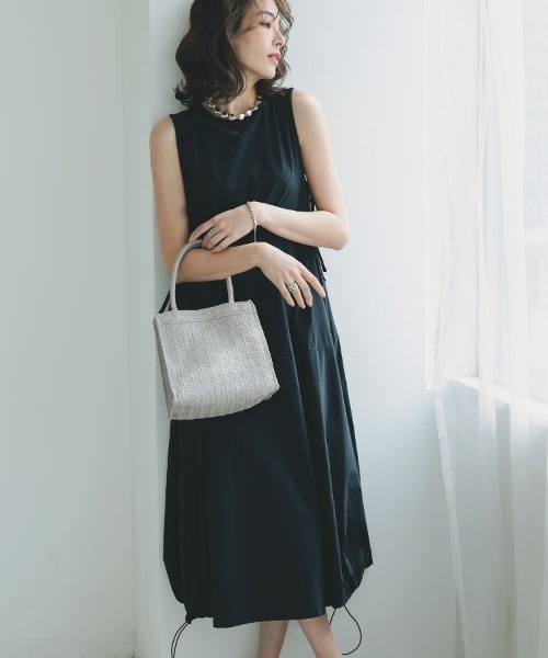 DONOBAN(ドノバン)の「雑材仕切り付きスクエアトート(トートバッグ・レディース・グリーン系その他/ラベンダー/ベージュ/ブラック/グレー・FREE)」の20枚目の写真