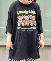 Candy Stripper | CANDY TEDDY CLUB BIGBIG Tシャツ(Tシャツ/カットソー)