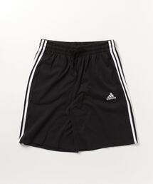 アディダス adidas エッセンシャルズ シングルジャージー スリーストライプスショーツ