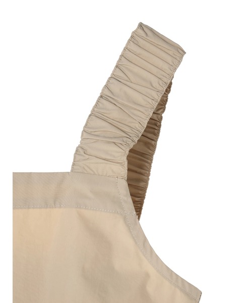 armonia（アルモニーア）の「a.肩ひもギャザーノースリワンピース（ワンピース・レディース・ブラック/ベージュ・FREE）」の18枚目の写真