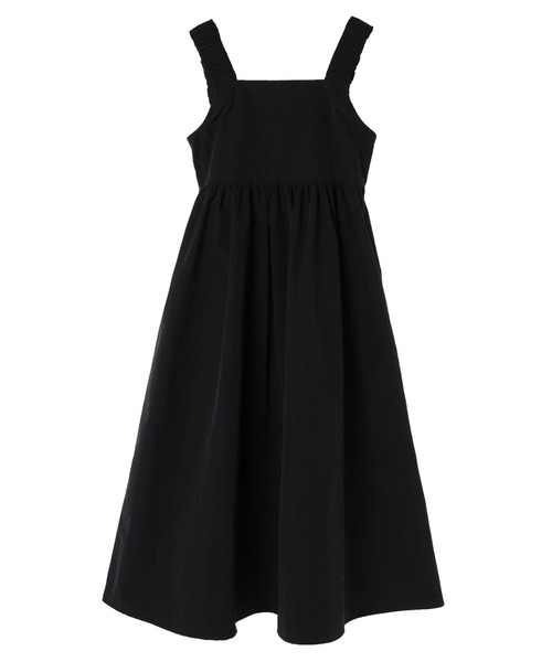 armonia（アルモニーア）の「a.肩ひもギャザーノースリワンピース（ワンピース・レディース・ブラック/ベージュ・FREE）」の22枚目の写真