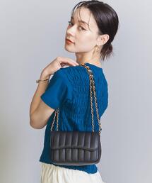 SOFI | ＜SOFI＞ストライプ キルト チェーン ショルダーバッグ(ショルダーバッグ)
