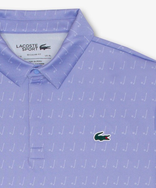 LACOSTE(ラコステ)の「グラデーションプリントウルトラドライゴルフポロシャツ(ポロシャツ・メンズ・ブルー/ホワイト/オフホワイト/グリーン/ベージュ・2/3/5/4)」の9枚目の写真