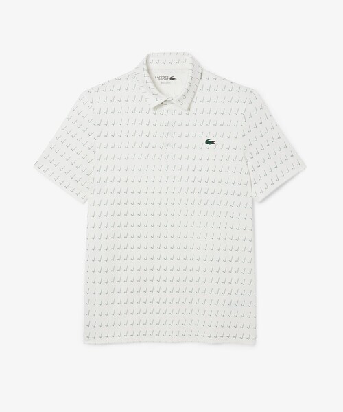LACOSTE(ラコステ)の「グラデーションプリントウルトラドライゴルフポロシャツ(ポロシャツ・メンズ・ブルー/ホワイト/オフホワイト/グリーン/ベージュ・2/3/5/4)」の7枚目の写真