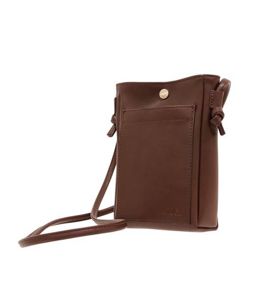 AVOCA(アヴォカ)の「AVOCA 合皮がま口ショルダー / アヴォカ ゴウヒガマグチショルダー(ショルダーバッグ・レディース・ブラック/ブラウン/ホワイト・ONE SIZE)」の12枚目の写真