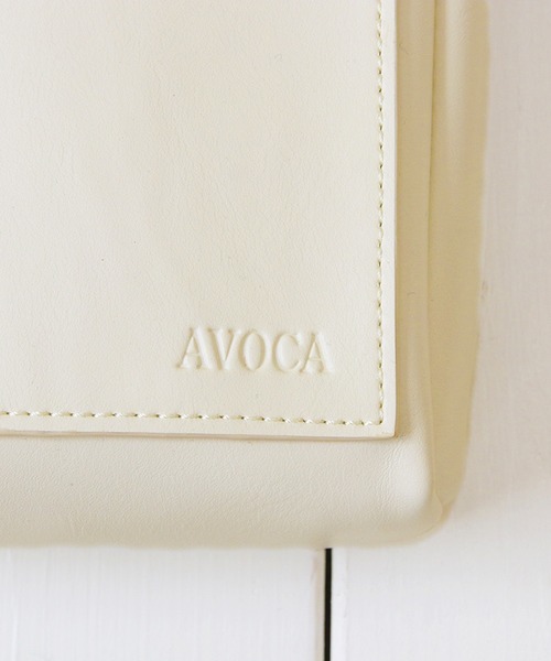 AVOCA(アヴォカ)の「AVOCA 合皮がま口ショルダー / アヴォカ ゴウヒガマグチショルダー(ショルダーバッグ・レディース・ブラック/ブラウン/ホワイト・ONE SIZE)」の19枚目の写真