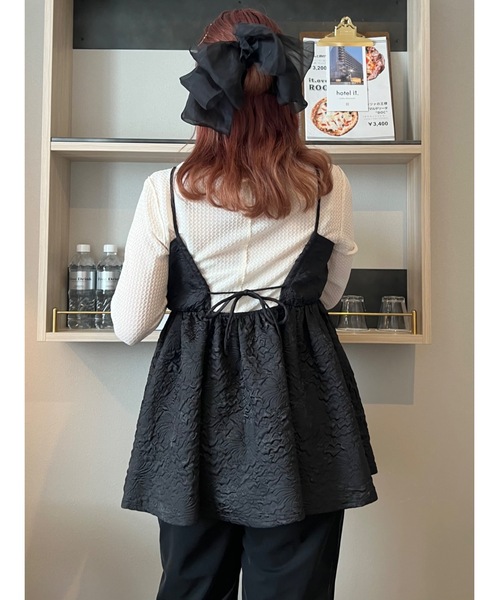 シアーリボンバレッタ（バレッタ/ヘアクリップ）｜jumelle（ジュメロ