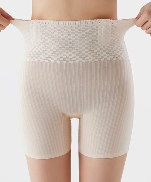 SAISON DE PAPILLON（セゾンドパピヨン）の「【補正機能】薄型ガードル（インナーウェア/肌着・レディース・ホワイト/ブラック/ピンク・M/L/XL）」の22枚目の写真