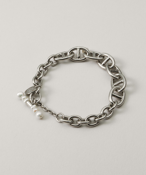 La TOTALITE（ラトータリテ）の「【Junco Paris/ジュンコパリ】Chain*Pearl Bracelet（ブレスレット・レディース・シルバー・FREE）」の2枚目の写真