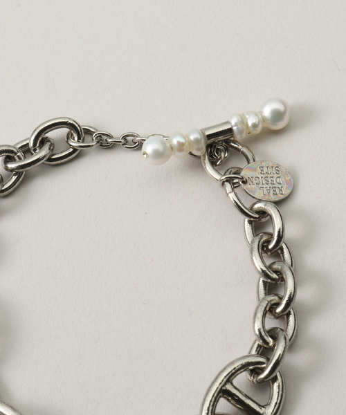 La TOTALITE（ラトータリテ）の「【Junco Paris/ジュンコパリ】Chain*Pearl Bracelet（ブレスレット・レディース・シルバー・FREE）」の3枚目の写真