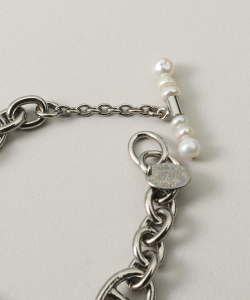 La TOTALITE（ラトータリテ）の「【Junco Paris/ジュンコパリ】Chain*Pearl Bracelet（ブレスレット・レディース・シルバー・FREE）」の4枚目の写真
