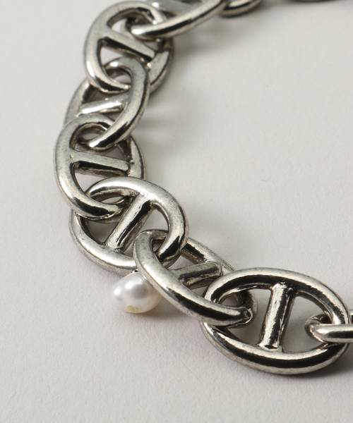 La TOTALITE（ラトータリテ）の「【Junco Paris/ジュンコパリ】Chain*Pearl Bracelet（ブレスレット・レディース・シルバー・FREE）」の7枚目の写真