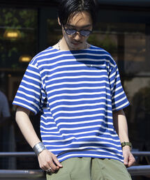 GLOSTER | 【GLOSTER/グロスター】バスクシャツ ボーダーTシャツ ショートスリーブ(Tシャツ/カットソー)