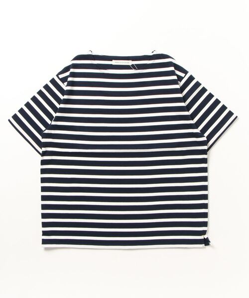 GLOSTER(グロスター)の「【GLOSTER/グロスター】バスクシャツ ボーダーTシャツ ショートスリーブ(Tシャツ/カットソー・メンズ・ネイビー/ホワイト系その他/グリーン系その他/ブルー系その他・S/M/L)」の6枚目の写真