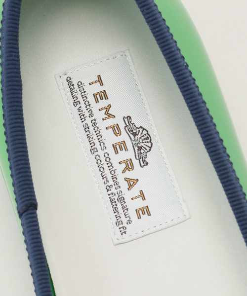 TEMPERATE（テンパレイト）の「【TEMPERATE/テンパレイト】 PVCバレエシューズ（レインシューズ・レディース・ブラック/グリーン・39/37/38）」の16枚目の写真