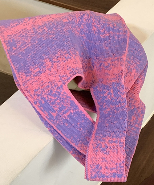 c.u.l(シーユーエル)の「ニット素材 グラデーショントートバッグ cula641(トートバッグ・レディース・ピンク/レッド/イエロー・FREE)」の20枚目の写真