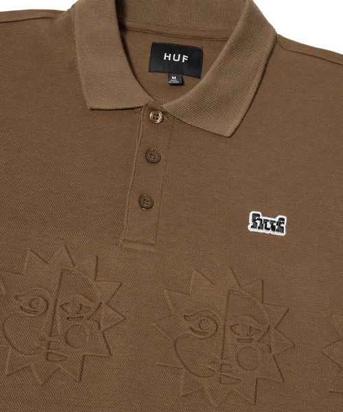 HUF（ハフ）の「BRIGHTER DAYS POLO / HUF ポロシャツ（ポロシャツ