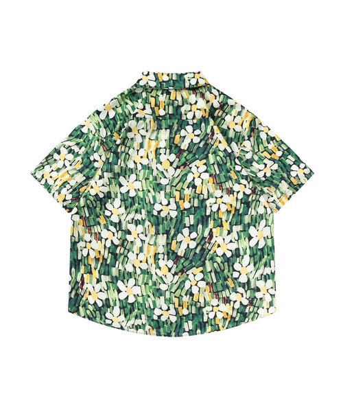 HOOK(フック)の「【HOOK】古着風油絵総柄ビッグシャツ (SS)(シャツ/ブラウス・メンズ・ブルー系その他/ミント/ラベンダー/ネイビー/グリーン/ホワイト/ブルー/ライトブルー/ライトベージュ・L/M/XL)」の14枚目の写真