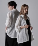 CLEL | 【CLEL】loose short sleeves lace shirt/ルーズ 半袖レースシャツ(襯衫)