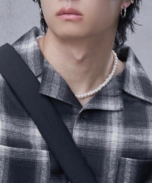 ADAMASTE（アダマスト）の「パールネックレス（ネックレス・メンズ・ホワイト・FREE）」の7枚目の写真