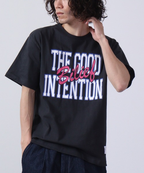 Bling Leads(ブリングリーズ)の「プリントTシャツ 半袖(Tシャツ/カットソー・メンズ・ベージュ/ベージュ系/ホワイト系/ホワイト系1/ホワイト系2/グレー系その他/ブルー/ホワイト/スミクロ/ブラック系その他・M/F/L)」の6枚目の写真