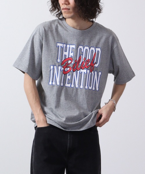 Bling Leads(ブリングリーズ)の「プリントTシャツ 半袖(Tシャツ/カットソー・メンズ・ベージュ/ベージュ系/ホワイト系/ホワイト系1/ホワイト系2/グレー系その他/ブルー/ホワイト/スミクロ/ブラック系その他・M/F/L)」の8枚目の写真