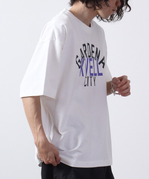 Bling Leads(ブリングリーズ)の「プリントTシャツ 半袖(Tシャツ/カットソー・メンズ・ベージュ/ベージュ系/ホワイト系/ホワイト系1/ホワイト系2/グレー系その他/ブルー/ホワイト/スミクロ/ブラック系その他・M/F/L)」の20枚目の写真