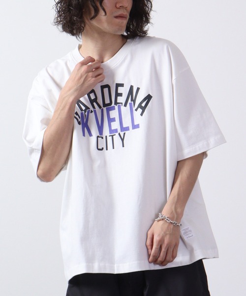 Bling Leads(ブリングリーズ)の「プリントTシャツ 半袖(Tシャツ/カットソー・メンズ・ベージュ/ベージュ系/ホワイト系/ホワイト系1/ホワイト系2/グレー系その他/ブルー/ホワイト/スミクロ/ブラック系その他・M/F/L)」の18枚目の写真