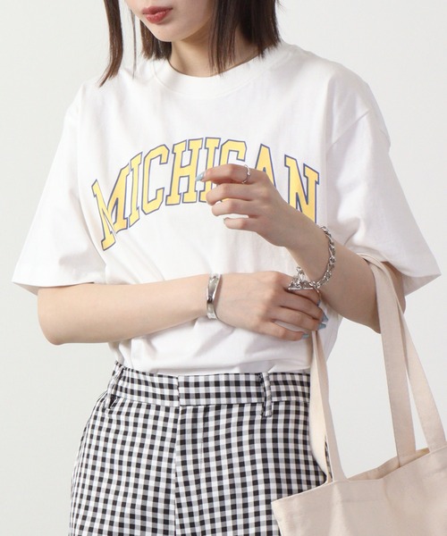 Bling Leads(ブリングリーズ)の「プリントTシャツ 半袖(Tシャツ/カットソー・メンズ・ベージュ/ベージュ系/ホワイト系/ホワイト系1/ホワイト系2/グレー系その他/ブルー/ホワイト/スミクロ/ブラック系その他・M/F/L)」の11枚目の写真