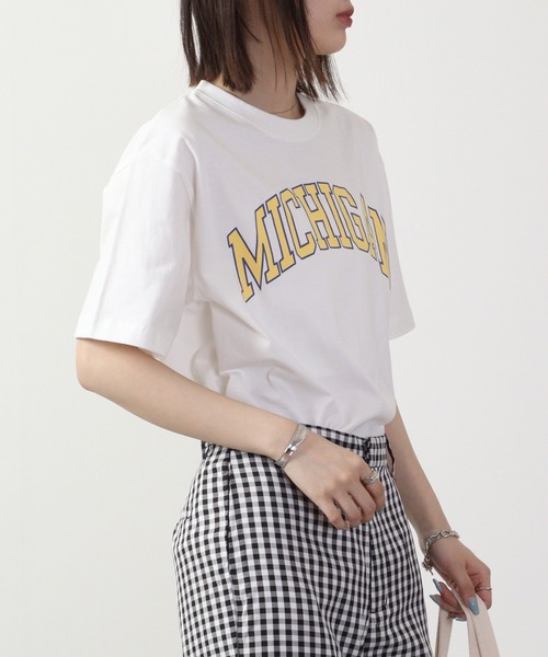 Bling Leads(ブリングリーズ)の「プリントTシャツ 半袖(Tシャツ/カットソー・メンズ・ベージュ/ベージュ系/ホワイト系/ホワイト系1/ホワイト系2/グレー系その他/ブルー/ホワイト/スミクロ/ブラック系その他・M/F/L)」の12枚目の写真