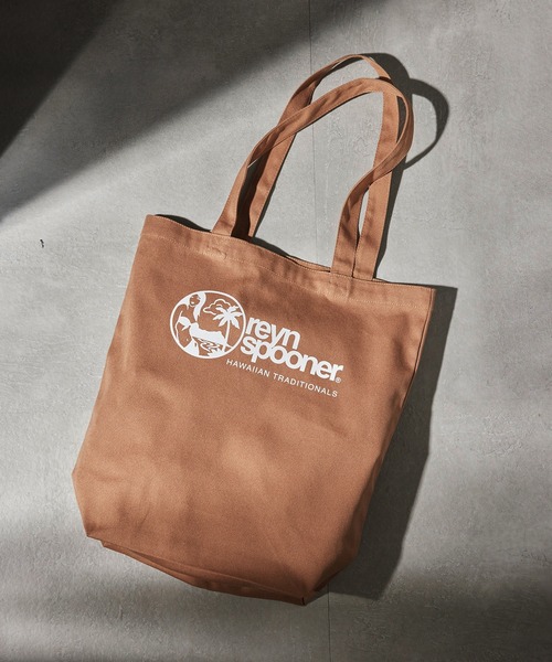 reyn spooner(レインスプーナー)の「【Reyn Spooner】HEAVY COTTON CANVAS TOTE M 1460-01(トートバッグ・メンズ・キャメル/ネイビー/グレー/ナチュラル/ブラック・FREE)」の5枚目の写真