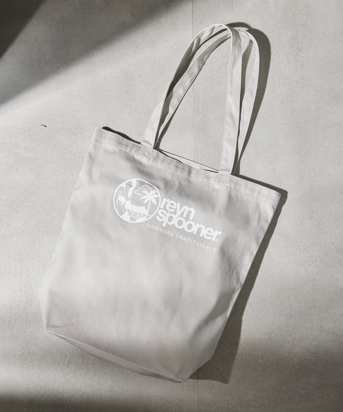 reyn spooner(レインスプーナー)の「【Reyn Spooner】HEAVY COTTON CANVAS TOTE M 1460-01(トートバッグ・メンズ・キャメル/ネイビー/グレー/ナチュラル/ブラック・FREE)」の3枚目の写真