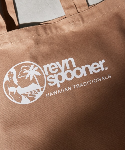 reyn spooner(レインスプーナー)の「【Reyn Spooner】HEAVY COTTON CANVAS TOTE M 1460-01(トートバッグ・メンズ・キャメル/ネイビー/グレー/ナチュラル/ブラック・FREE)」の6枚目の写真