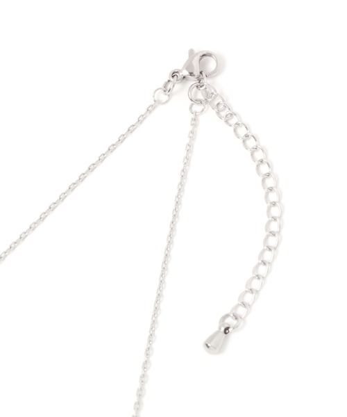 LEPSIM(レプシィム)の「ステンレスプチペンネックレス 962694(ネックレス・レディース・ゴールド/シルバー系その他/シルバー・ONE SIZE)」の5枚目の写真