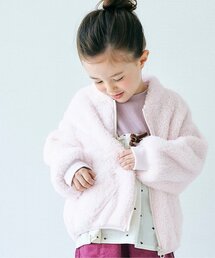 apres les cours | ハートポケットファーフリースジャケット(その他アウター)