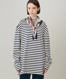 ORCIVAL（オーシバル）の「ORCIVAL | コットンロード フレンチバスクシャツ ビッグサイズ MEN（Tシャツ/カットソー）」